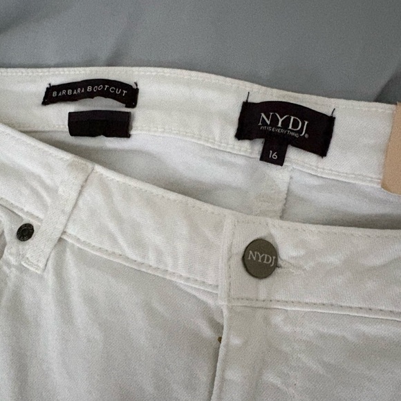 NYDJ White Jeans 16 NWT - Picture 4 of 9